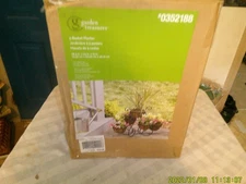 SEALED IN MANUFACTURE BOX NEVER OPENED GARDEN TREASURES 5-BASKET PLANTER