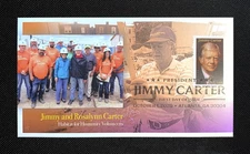 2025 Jimmy Carter Forever Stamp FDC: Design 7/8: Habitat: Cachets Ciccolella