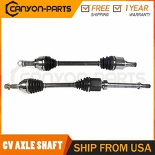 2x Front Side CV Axle Shaft Assembly for Nissan NV200 L4 2.0L FWD 2013-2021