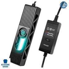 Aquarium UV Light 6W Submersible Timer 4 8 12 24H Water Clarifier Fish Tank