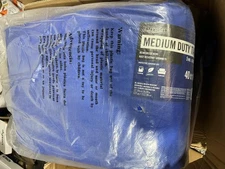 Everbilt 40FT x 60 FT Blue Medium Duty Tarp New