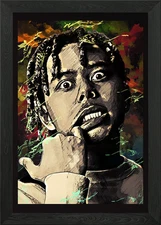 YBN CORDAE Framed Wall Art Poster Canvas Print Picture