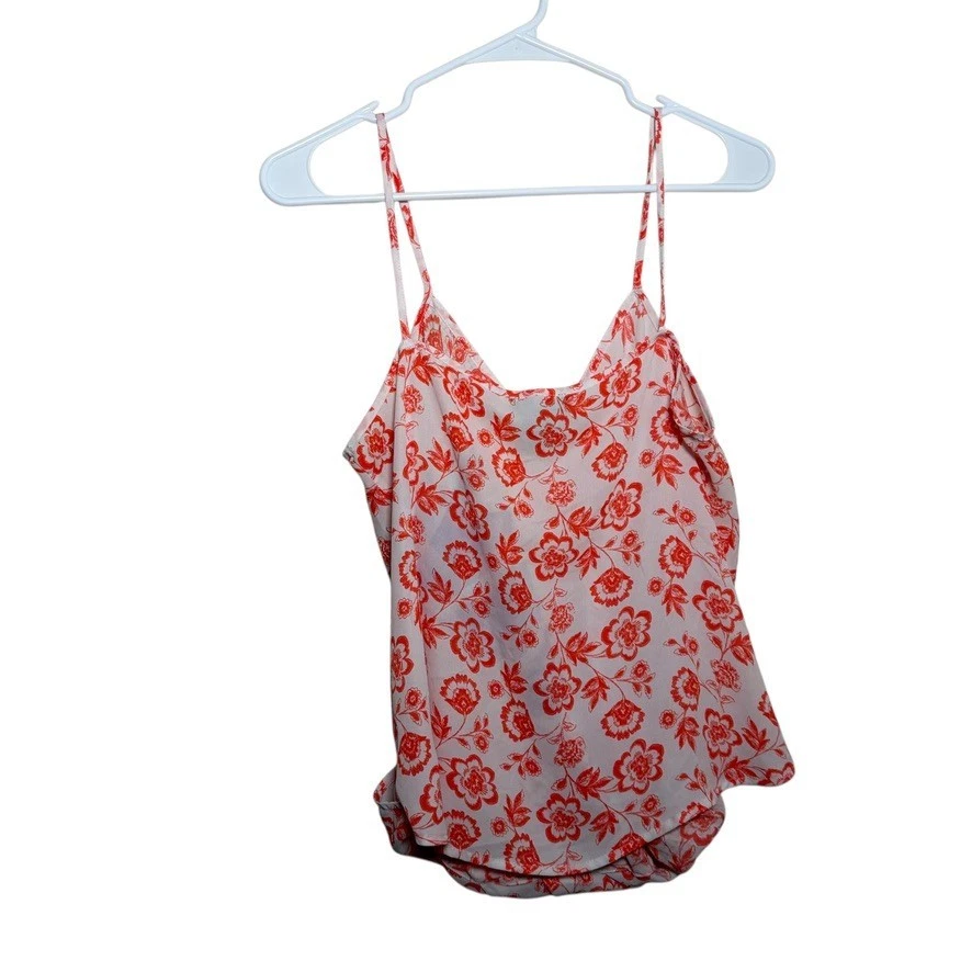 Женская майка Timing с большим v-образным вырезом без рукавов легкая с цветочным узором богемное - Изображение 4 из 4