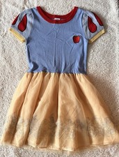 Disney Kids Snow White Dwarves Dress Knit Tulle Size L