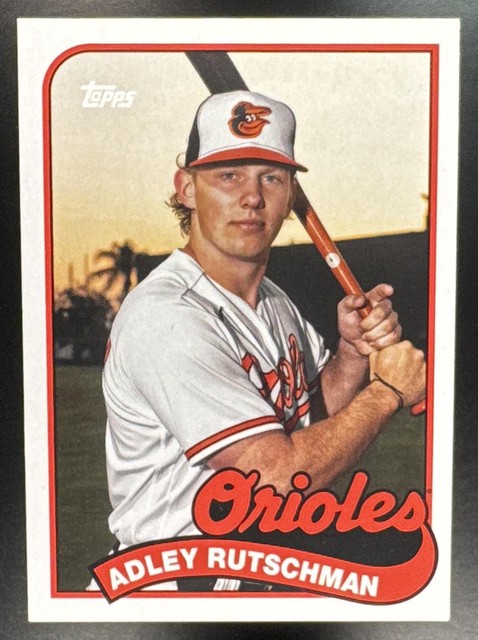 2023 Topps Archives Gunnar Henderson Adley Rutschman 1989 Doubleheaders #89DH-18