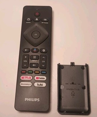 Original Philips S4X-RF439B Tv  Remote Control No Batteries Included