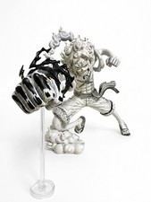 Custom Monkey D. Luffy Gear 5 Figure Manga Panel Sketch Edition One Piece Anime