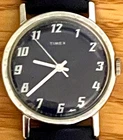 TIMEX- MERCURY Mens Blue Dial Mechanical Watch:  c. 1974 vintage.  MINT!