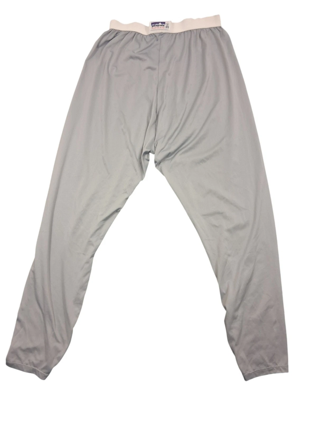 Vintage Patagonia Capilene Base Layer Grey Performance Pants Mens L