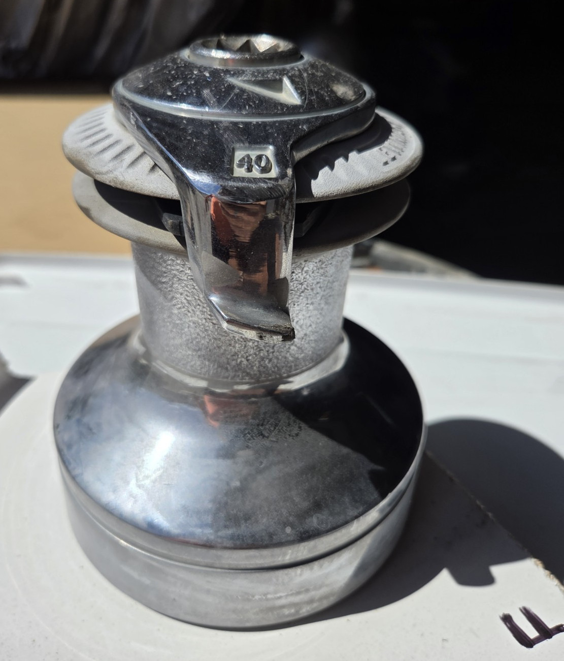 Lewmar 40 Ocean Series Self Tailing Two Speed Sailing Winch  INV:F