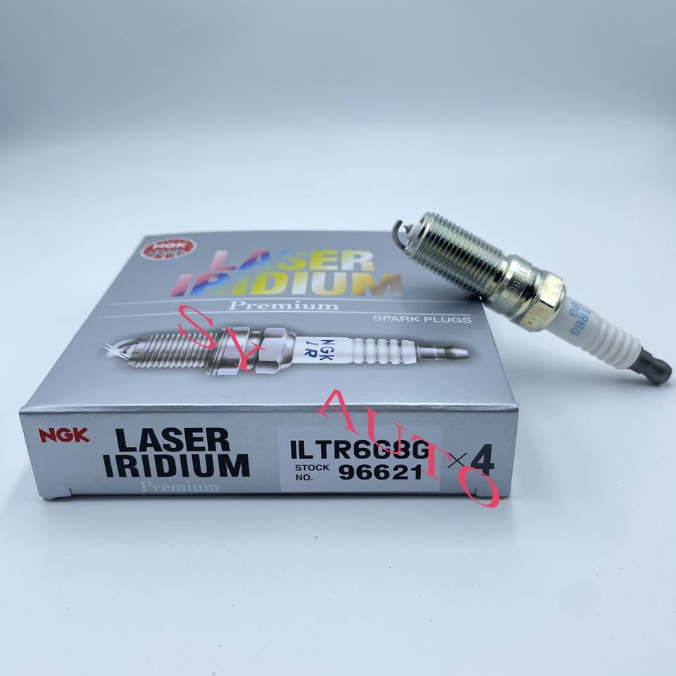Juego de 4 bujías láser de iridio NGK 96621 2012-2013 Ford Explorer 2,0 L L L4 Foto 2 de 2