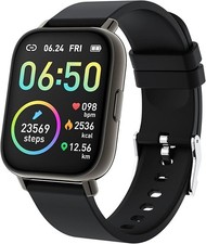 Smart Watch, Fitness Tracker 1.69" Touch Screen Fitness Heart Rate best gift 