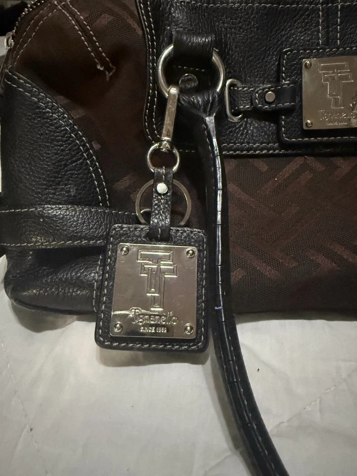 Cartera/bolso de hombro marrón para mujer Tignanello SKU 5058 Foto 3 de 4