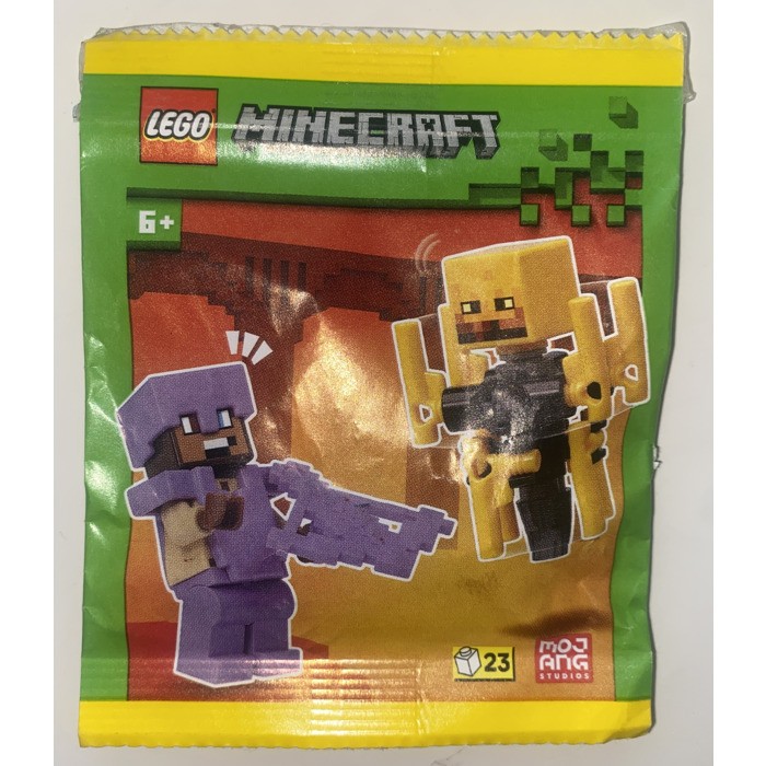 LEGO Minecraft Hero and Blaze Paper Bag L0002248 (SEALED) | eBay