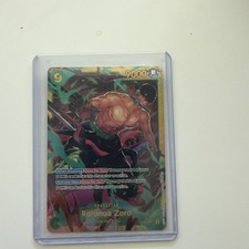 Roronoa Zoro SEC OP06-118 M PF OPTCG One Piece Wings Of The Captian English