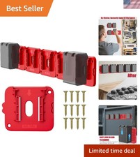 Battery Holder Compatible for Milwaukee 18V Battery Wall Mount Batteries St...