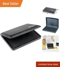 Micro II Non-Toxic Stamp Ink Pad 2-3/4" x 4-1/4" Black for Lasting Impressions