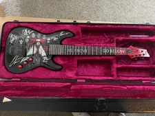 custom In This Moment signed guitar hand painted by RONZWORLD