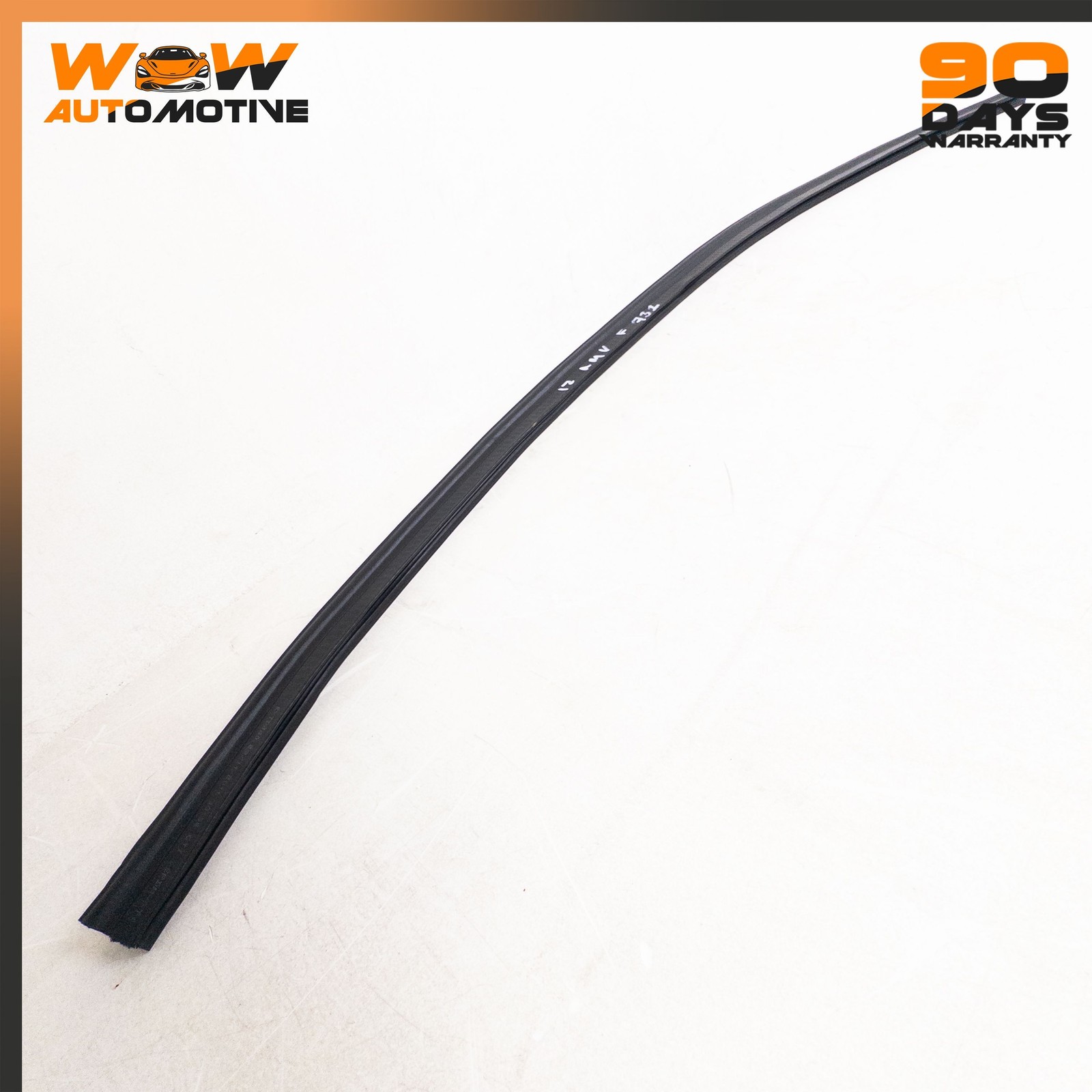 05-24 ASTON MARTIN V8 VANTAGE DB9 HOOD BONNET REARWARD WEATHERSTRIP SEAL OEM