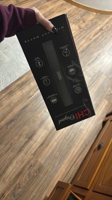 CHI Original Digital Flat Iron Straightener w/ Auto Shut-Off, Black