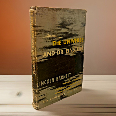 The Universe and Dr. Einstein (1950) ~ Lincoln Barnett ~ Albert Einstein ~ HC/DJ