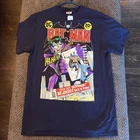 Vtg NWOT DC Batman Comic Book Cover T Shirt “The joker’s Back In Town” Mens M