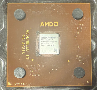 AMD Athlon XP 1700+ AX1700DMT3C - Socket 462/A - 1.47 GHz - w/ Heatsink and Fan