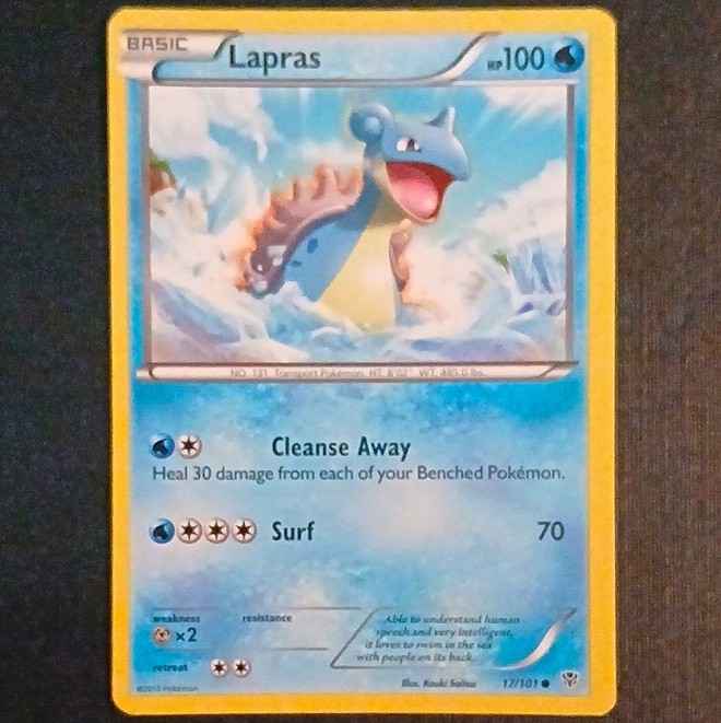 Pokémon TCG Lapras 17/101 LP