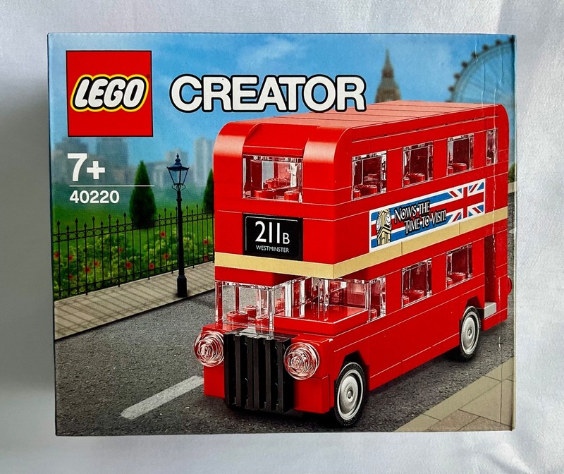 LEGO Creator 40220 Double Decker London Bus Red Brand New & Sealed Retired