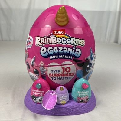 ZURU Rainbocorns Eggzania Mini Mania Plush Surprise Unboxing with Animal Soft