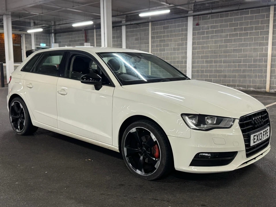 2014 Audi A3 Sline Blackedition In Special Amalfi White - Image 2 of 4