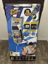 RARE Arcade1up Big Blue Street Fighter NEW IN BOX 1up Arcade