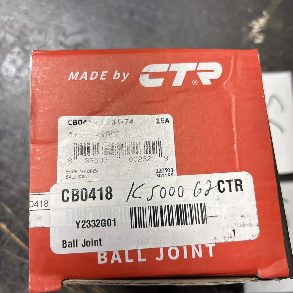 Rótula para Toyota RAV4 2005 inferior en suspensión CTR CB0418 Foto 2 de 3