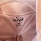 Cat & Jack Baby Pink Faux Fur Jacket 12M Zip Long Sleeve Unisex Toddler — photo 2