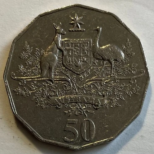 2001 Australia 50 Cents — photo from another recent sale