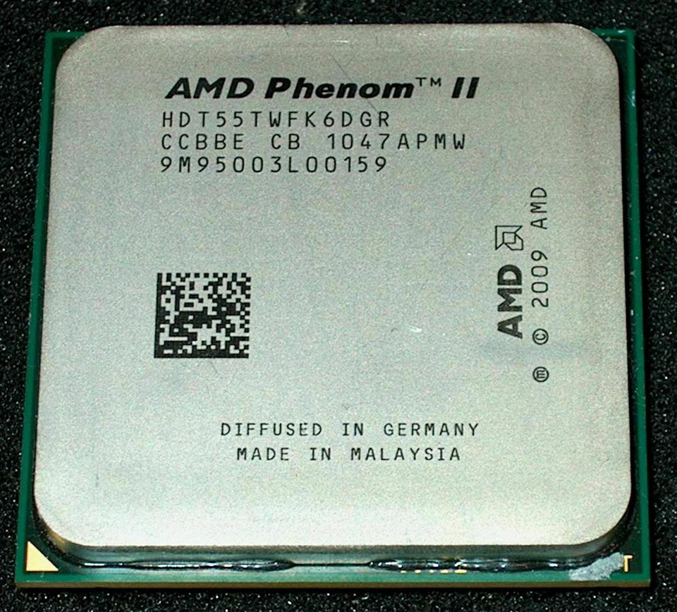 AMD Phenom II X6-1065T X6-1035T X6-1045T X6-1055T AMD Socket AM3 CPU Processor - Image 4 of 4