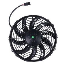 New Engine Cooling Fan 30100375 Low Profile 12" Single Electric For Spal 12V