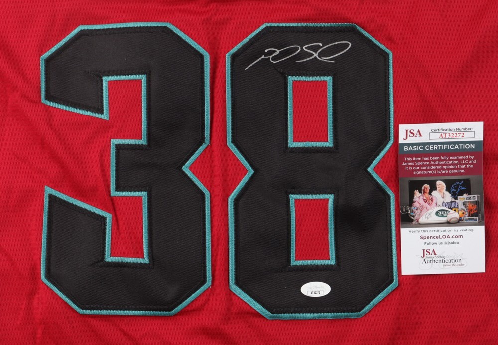 Paul Sewald Signed Arizona Diamondbacks Nike Jersey (JSA COA) D