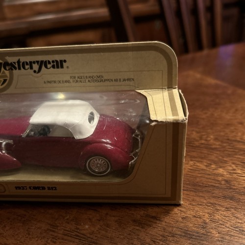 Matchbox: Models Of Yesteryear #Y18: 1937 Cord Model 812: In Original Packaging - Picture 5 of 9
