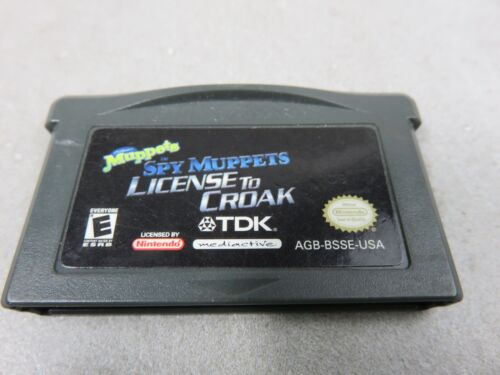 Gameboy Advance - The Spy Muppets In License To Croak (100 % testé et fonctionnel !) - Photo 1/3