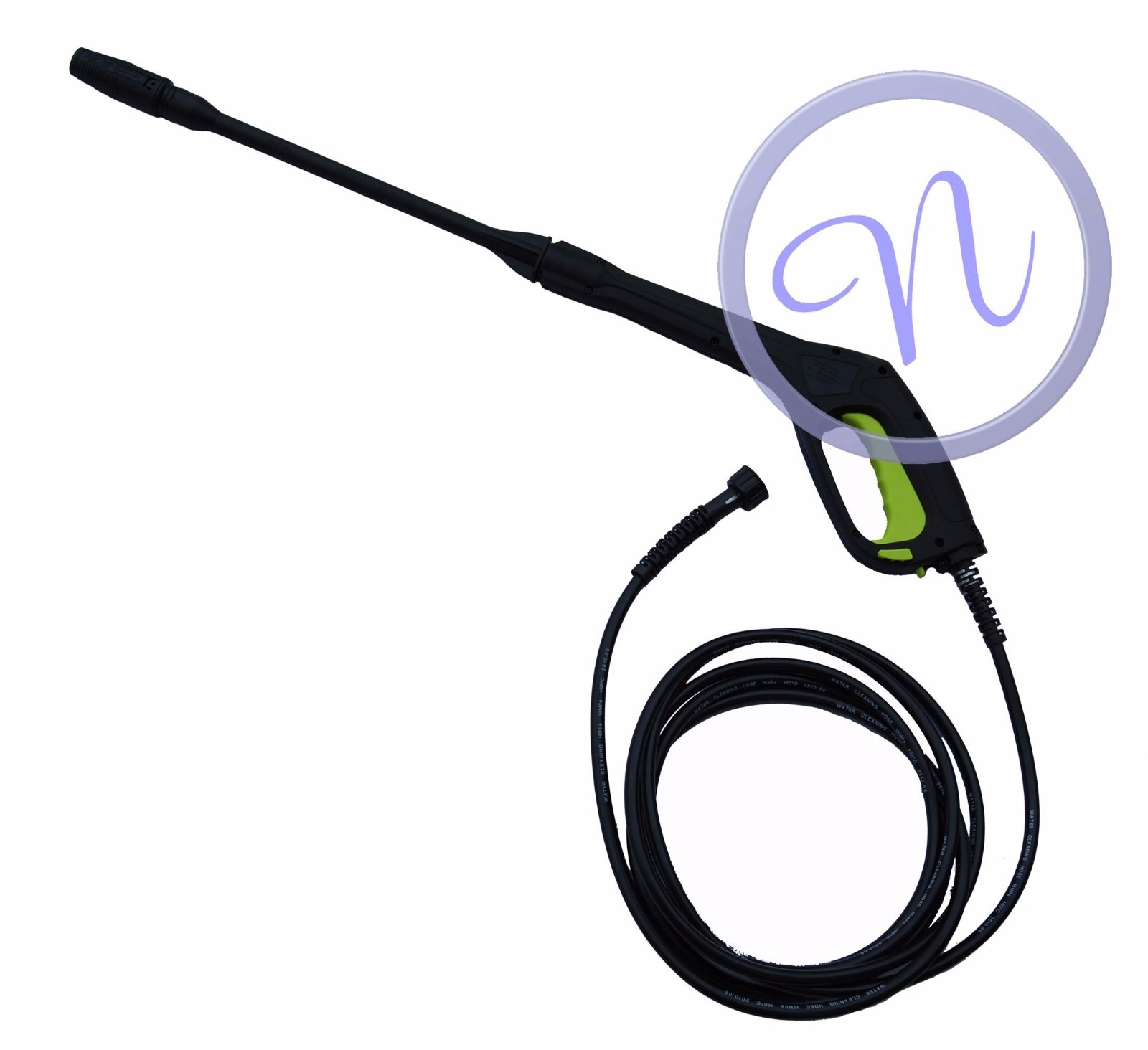 Mac Allister Mac 1,& 3 Pressure Washer Jet Variable Lance Gun & 7.6 M