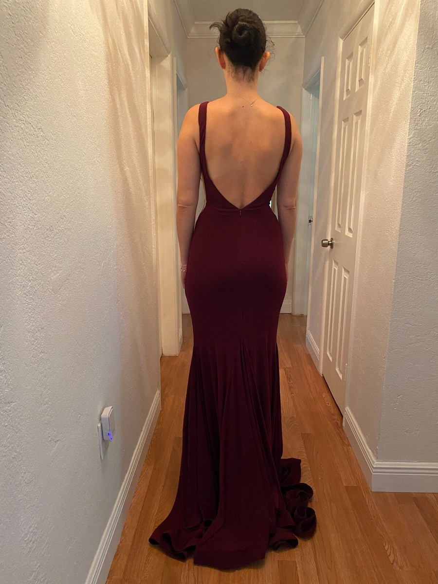 burgundy jovani prom dress Jovani 04401 Prom Dress - Burgundy