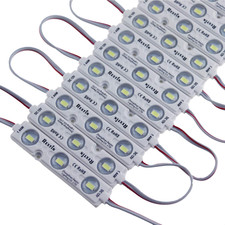 200Pcs Waterproof 3 LED Module Warm White Light for Signs Advertising