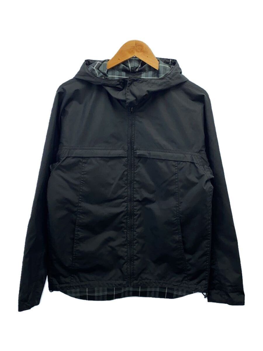 BURBERRY LONDON Nylon Jacket Reversible S Black Grey Check BURBERRY LONDON Nylon Jacket Reversible S Black Grey Check