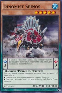 Dinomist Spinos - SHVI-EN032 - Common - Unlimited Edition x3 - Near Mint