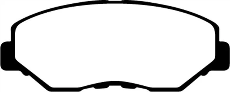 Pastillas de freno deportivas Greenstuff 2000 EBC DP21655 para Honda Accord 2003-2015 Foto 2 de 4