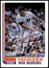 Rick Reuschel #405 1982 Topps