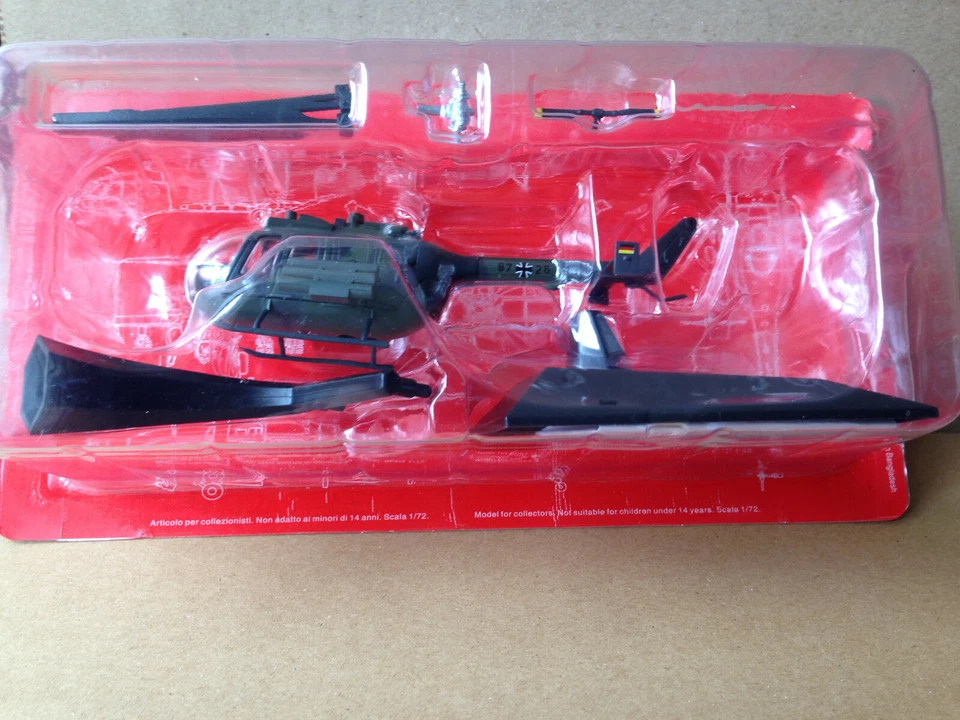 IXO METAL 1/72 HELICOPTERE HELICO MILITAIRE MBB BO 105 P ALLEMAGNE - Photo 2/4