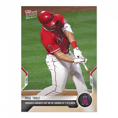 2021 Topps Now 104 Mike Trout