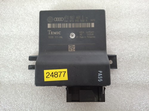 Audi A6 C6 4F Steuergerät Karosserie Gateway Modul ECU 4F0907468D